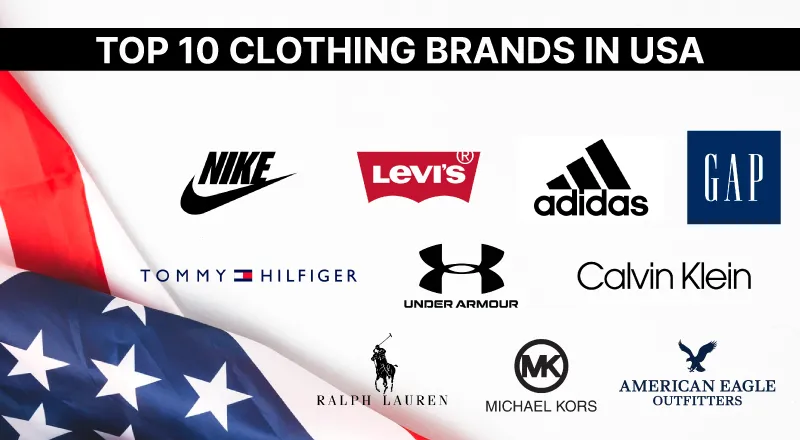 Top 10 clothing brands in USA